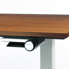 Load image into Gallery viewer, Save on humanscale height adjustable sit stand float desk base top removable crank flat table edge profile black base cherry top