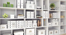 Load image into Gallery viewer, Cheap leitz click store storage box 4 drawer collapsible stackable patented design bin cabinet desk organizer black 60490095