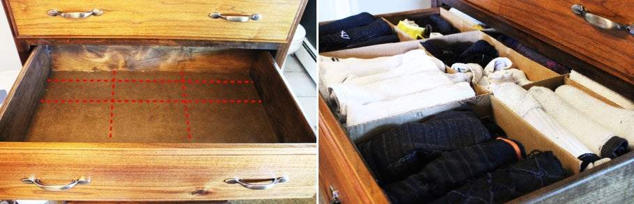 How To Make Drawer Dividers in 15 Minutes