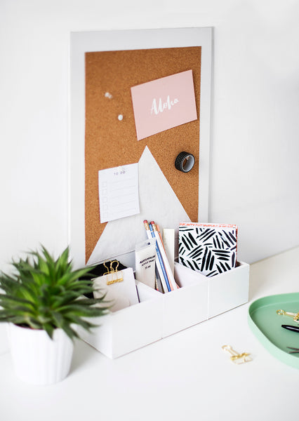 Office Organizer Idea: DIY Desk Organizer