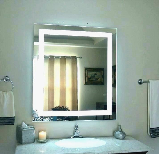 Perfect Concept Big Vanity Mirror With Lights