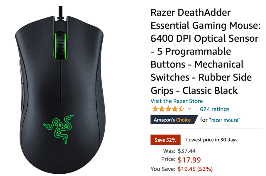 Amazon Canada Deals: Save 52% Gaming Mouse + 50% on Magnet Toys with Coupon + 60% on Massage Gun with Coupon + More Offers