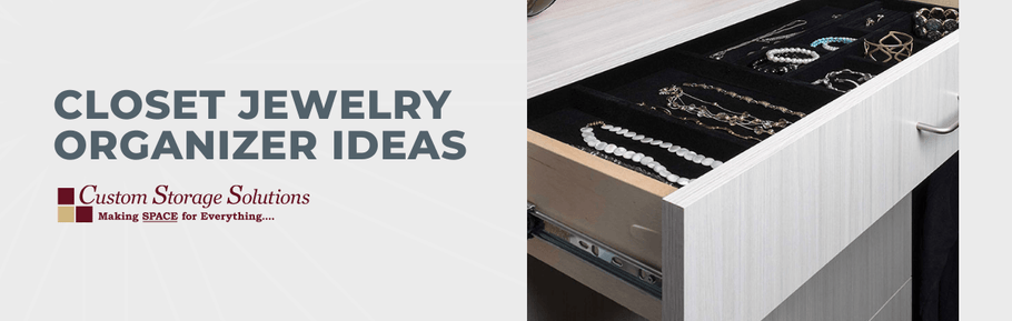Closet Jewelry Organizer Ideas