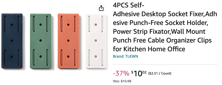 Amazon Canada Deals: Save 37% on Punch-Free Socket Holder + 20% on Suction Grab Bar -12” Shower Handle & Bathroom Balance