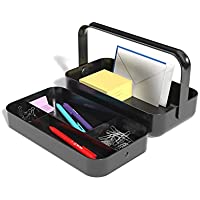 Tru Red Tr58200 5 Compartment Plastic Desktop Organizer with Handle only $6.08