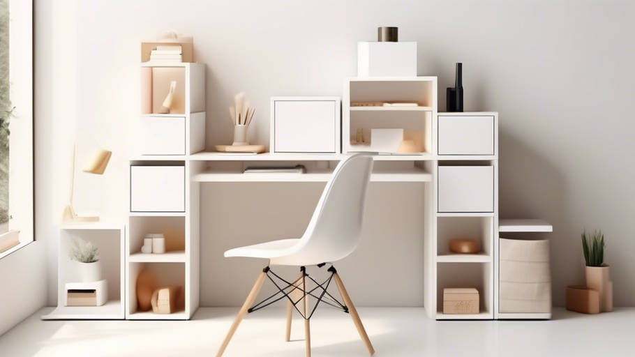 Cube Storage Desk Solutions