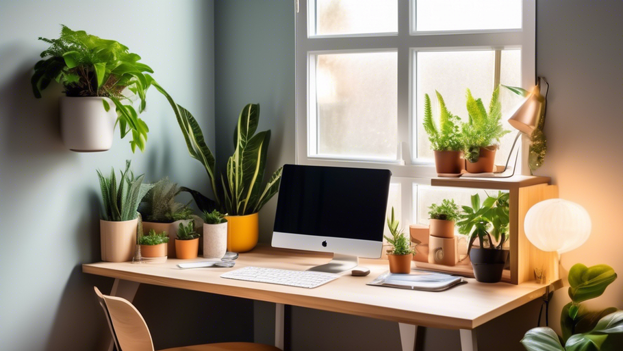 Corner Desk Storage Solutions