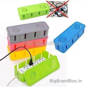Cable Organizer Storage Plastic Box
