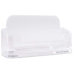 Featured 1200 pack beauticom premium business name card holder desktop counter top acrylic plastic single display stand for professional personal home office use