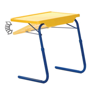 Buy table mate 4 kids folding desk and chair set for eating art activities for toddlers and children with portable carry case red blue yellow