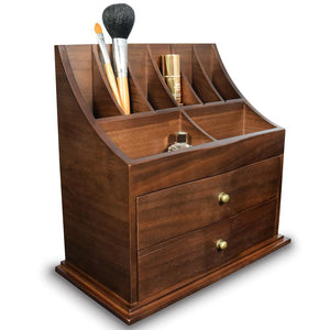 #CDM4228 Premium Wooden Makeup Storage Office Organizer